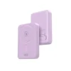 XO POWERBANK 10000MAH - CONEXION MAGNETICA - CARGA RAPIDA - COLOR ROSA
