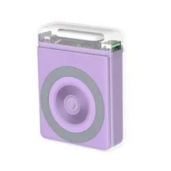 XO POWERBANK 10000MAH - SALIDAS TIPO C 20W, USB 22.5W, CARGA INALAMBRICA 15W - ENTRADAS TIPO C 18W - FACIL DE TRANSPORTAR - CARGA RAPIDA - RESISTENTE - ESTABILIDAD Y PROTECCION - COLOR MORADO