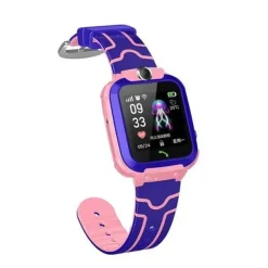 XO SMARTWATCH PARA NIÑOS - PANTALLA 1.44 - CAMARA FRONTAL - CORREA DE SILICONA - CARGA MAGNETICA - COLOR ROSA/LILA