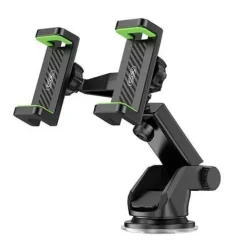 XO SOPORTE UNIVERSAL PARA TELEFONOS - APERTURA MANDRIL DE 60-90MM - VENTOSA DE AGARRE FUERTE - DIMENSIONES DE 190X170X75MM - PESO DE 180GR - COMPATIBLE CON TELEFONOS DE 5 A 69 - COLOR NEGRO