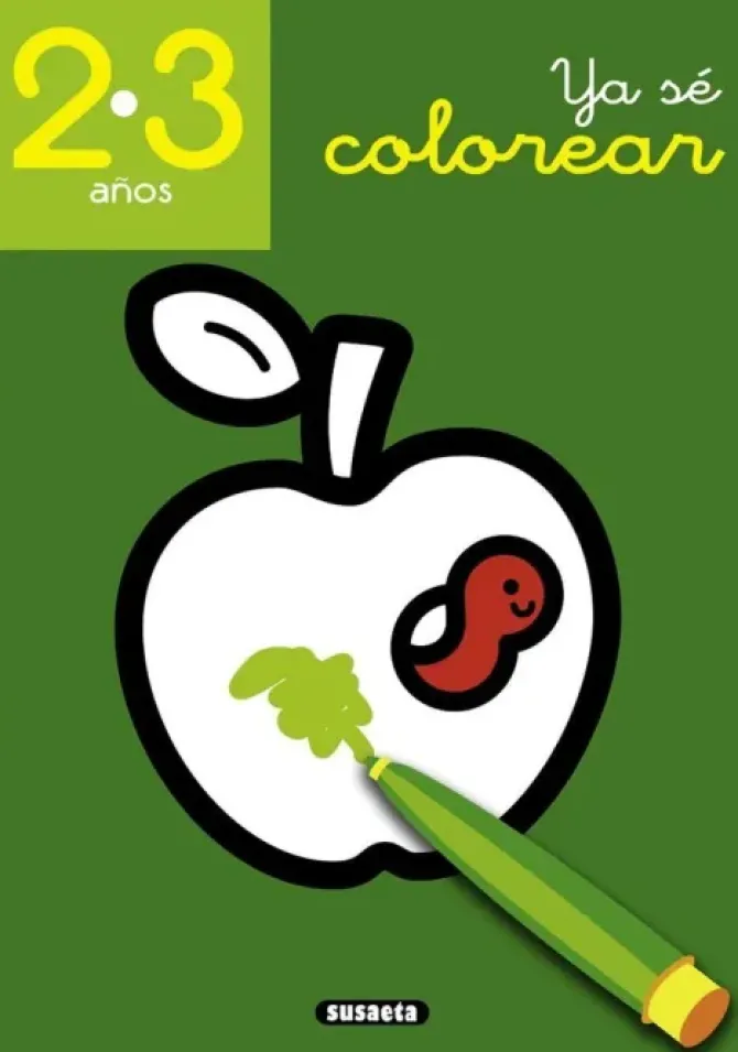 YA SE COLOREAR 2 3 AÑOS