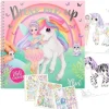 YLVI UNICORNIOS DRESS ME UP 260 STICKERS PEGATINAS