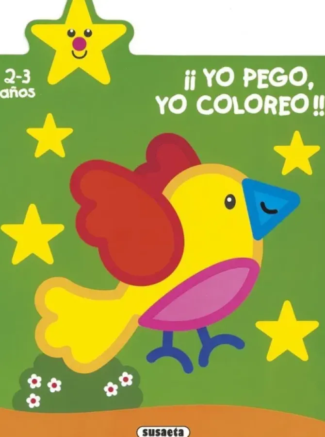 ¡YO PEGO, YO COLOREO! 2-3 AÑOS