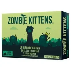 ZOMBIE KITTENS JUEGO DE CARTAS - TEMATICA ANIMALES/ZOMBIES/HUMOR - DE 2 A 5 JUGADORES - A PARTIR DE 7 AÑOS - DURACION 15MIN. APROX.