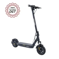 ZWHEEL ZFOX MAX URBAN DARK PATINETE ELECTRICO MOTOR 400W - HOMOLOGADO DGT - VELOCIDAD HASTA 25KM/H - AUTONOMIA HASTA 50KM - 3 MODOS DE CONDUCCION - CARGA MAXIMA 100KG - RUEDAS 10