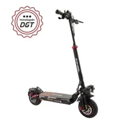 ZWHEEL ZRINO DUO PATINETE ELECTRICO MOTOR 2X 500W - HOMOLOGADO DGT - SUSPENSION DELANTERA Y TRASERA - RUEDAS OFF-ROAD 10 - VELOCIDAD HASTA 25KM/H - AUTONOMIA HASTA 45KM - CARGA MAXIMA 120KG